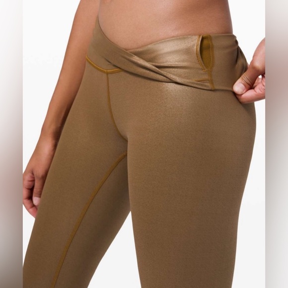 Lululemon Wunder Under High-Rise leggings - matte gold - Picture 4 of 12
